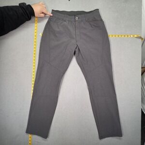 Kuhl Deceptr Pants Mens 34x32 Gray Tuff Lite Stretch Hiking Outdoor Zip Pocket